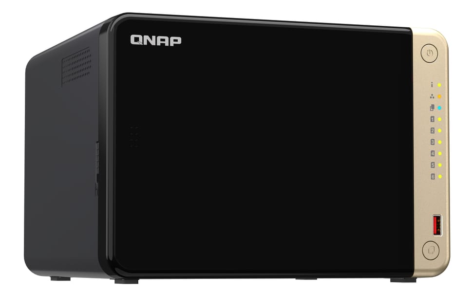 QNAP TS-664 NAS Tower Ethernet/LAN Noir N5095 (TS-664-8G) — image 4