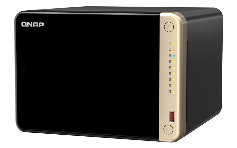 QNAP TS-664 NAS Tower Ethernet/LAN Noir N5095 (TS-664-8G) — image 5