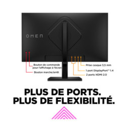 HP OMEN by HP Écran gamer FHD 165 Hz OMEN 27 pouces - OMEN 27 Écran gamer FHD 165 Hz OMEN 27 pouces - OMEN 27  (780F9AA)