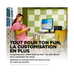 HP OMEN by HP Écran gamer FHD 165 Hz OMEN 27 pouces - OMEN 27 Écran gamer FHD 165 Hz OMEN 27 pouces - OMEN 27  (780F9AA)