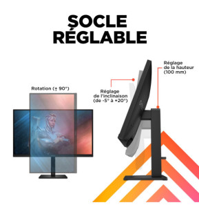 HP OMEN by HP Écran gamer FHD 165 Hz OMEN 27 pouces - OMEN 27 Écran gamer FHD 165 Hz OMEN 27 pouces - OMEN 27  (780F9AA)
