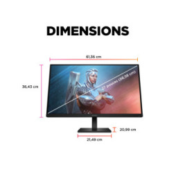 HP OMEN by HP Écran gamer FHD 165 Hz OMEN 27 pouces - OMEN 27 Écran gamer FHD 165 Hz OMEN 27 pouces - OMEN 27  (780F9AA)
