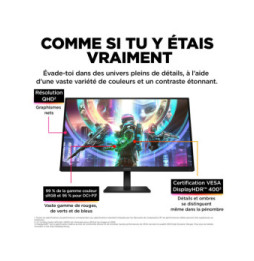 HP OMEN by HP Écran gamer QHD 240 Hz OMEN 27 pouces - OMEN 27qs Écran gamer QHD 240 Hz OMEN 27 pouces - OMEN 27qs  (780J4AA)