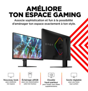 HP OMEN by HP Écran gamer QHD 240 Hz OMEN 27 pouces - OMEN 27qs Écran gamer QHD 240 Hz OMEN 27 pouces - OMEN 27qs  (780J4AA)