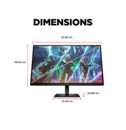 HP OMEN by HP Écran gamer FHD 240 Hz OMEN 27 pouces - OMEN 27s Écran gamer FHD 240 Hz OMEN 27 pouces - OMEN 27s  (780G5AA)