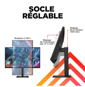 HP OMEN by HP Écran gamer FHD 240 Hz OMEN 27 pouces - OMEN 27s Écran gamer FHD 240 Hz OMEN 27 pouces - OMEN 27s  (780G5AA)