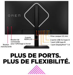 HP OMEN by HP Écran gamer FHD 240 Hz OMEN 27 pouces - OMEN 27s Écran gamer FHD 240 Hz OMEN 27 pouces - OMEN 27s  (780G5AA)