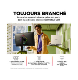 HP OMEN by HP Écran gamer FHD 240 Hz OMEN 27 pouces - OMEN 27s Écran gamer FHD 240 Hz OMEN 27 pouces - OMEN 27s  (780G5AA)