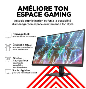 HP OMEN by HP Écran gamer FHD 240 Hz OMEN 27 pouces - OMEN 27s Écran gamer FHD 240 Hz OMEN 27 pouces - OMEN 27s  (780G5AA)