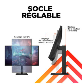HP OMEN by HP Écran gamer UHD 144 Hz OMEN 27 pouces - OMEN 27k Écran gamer UHD 144 Hz OMEN 27 pouces - OMEN 27k  (780G8AA)