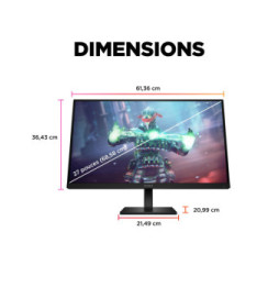HP OMEN by HP Écran gamer UHD 144 Hz OMEN 27 pouces - OMEN 27k Écran gamer UHD 144 Hz OMEN 27 pouces - OMEN 27k  (780G8AA)