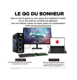 HP OMEN by HP Écran gamer UHD 144 Hz OMEN 27 pouces - OMEN 27k Écran gamer UHD 144 Hz OMEN 27 pouces - OMEN 27k  (780G8AA)