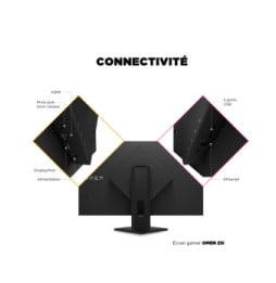 HP OMEN 25i écran plat de PC 62,2 cm (24.5") 1920 x 1080 pixels Full HD Noir Écran gamer FHD OMEN 25i  (22J05AA)
