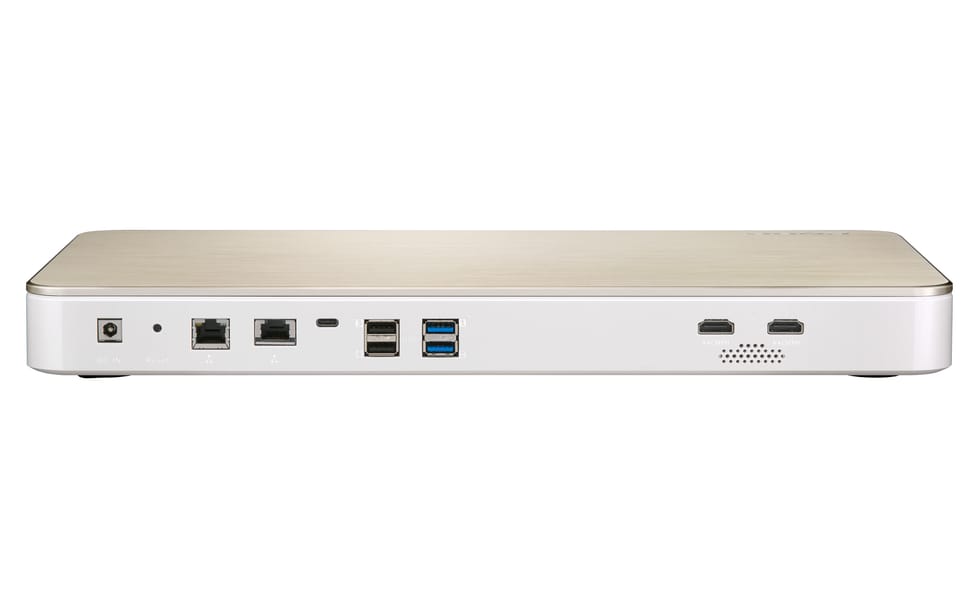 QNAP HS-453DX NAS Tower Ethernet/LAN Or, Blanc J4105 (HS-453DX-4G) — image 2