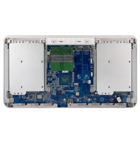 QNAP HS-453DX NAS Tower Ethernet/LAN Or, Blanc J4105 (HS-453DX-4G)