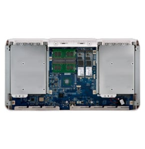 QNAP HS-453DX NAS Tower Ethernet/LAN Or, Blanc J4105 (HS-453DX-4G)