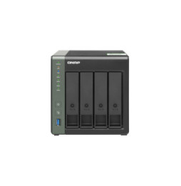 QNAP TS-431KX-2G serveur de stockage NAS Tower Ethernet/LAN Noir Alpine AL-214 (TS-431KX-2G)