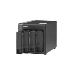 QNAP TS-431KX-2G serveur de stockage NAS Tower Ethernet/LAN Noir Alpine AL-214 (TS-431KX-2G)