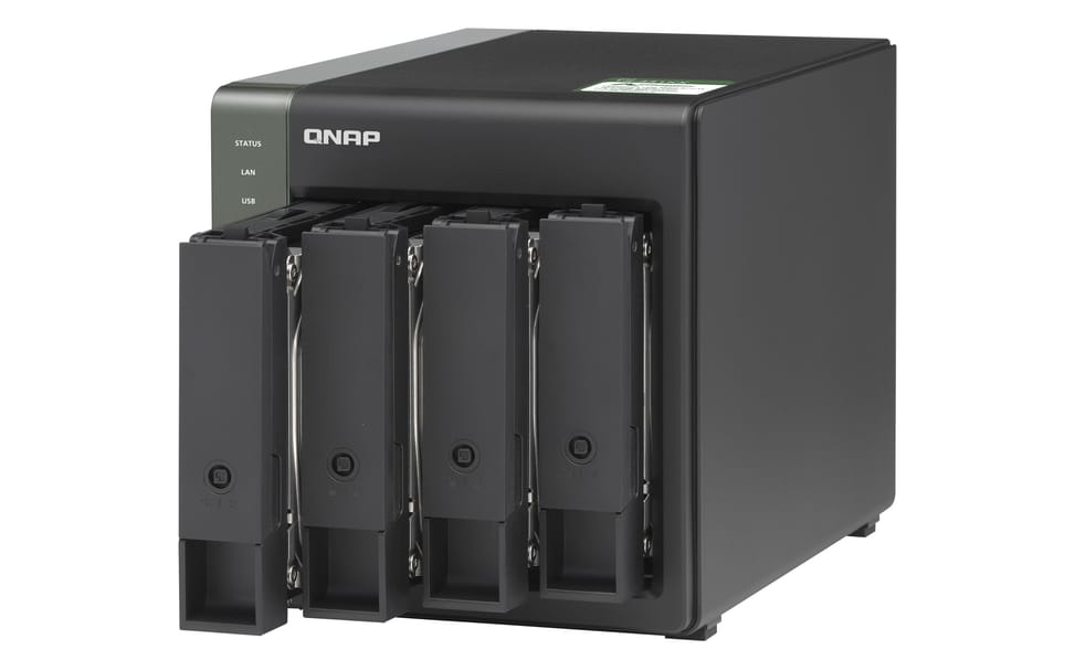 QNAP TS-431KX-2G serveur de stockage NAS Tower Ethernet/LAN Noir Alpine AL-214 (TS-431KX-2G) — image 3