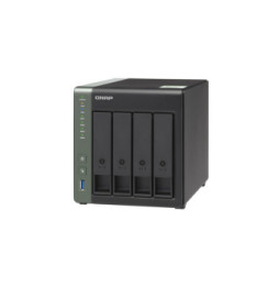 QNAP TS-431KX-2G serveur de stockage NAS Tower Ethernet/LAN Noir Alpine AL-214 (TS-431KX-2G)
