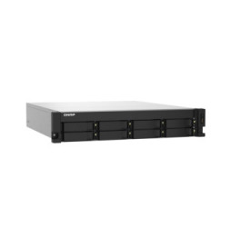 QNAP TS-832PXU-RP NAS Rack (2 U) Ethernet/LAN Noir AL324 (TS-832PXU-RP-4G)