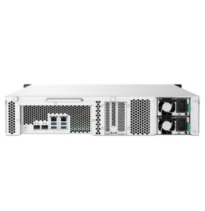 QNAP TS-832PXU-RP NAS Rack (2 U) Ethernet/LAN Noir AL324 (TS-832PXU-RP-4G)