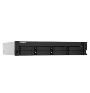 QNAP TS-832PXU NAS Rack (2 U) Ethernet/LAN Aluminium, Noir AL324 (TS-832PXU-4G)