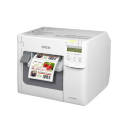 Epson TM-C3500 imprimante pour étiquettes Jet d'encre Couleur 720 x 360 DPI 103 mm/sec Avec fil Ethernet/LAN (C31CD54012CD)