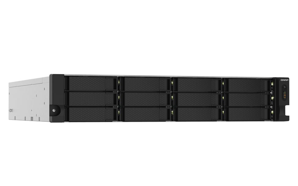 QNAP TS-1232PXU-RP NAS Rack (2 U) Ethernet/LAN Noir AL324 (TS-1232PXU-RP-4G) — image 2