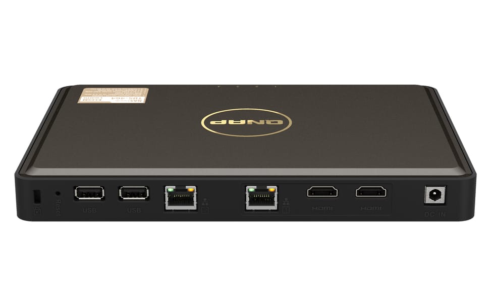QNAP TBS-464 NAS Bureau Ethernet/LAN Noir N5105 (TBS-464-8G) — image 2