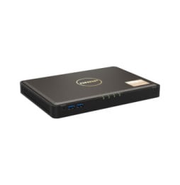 QNAP TBS-464 NAS Bureau Ethernet/LAN Noir N5105 (TBS-464-8G)