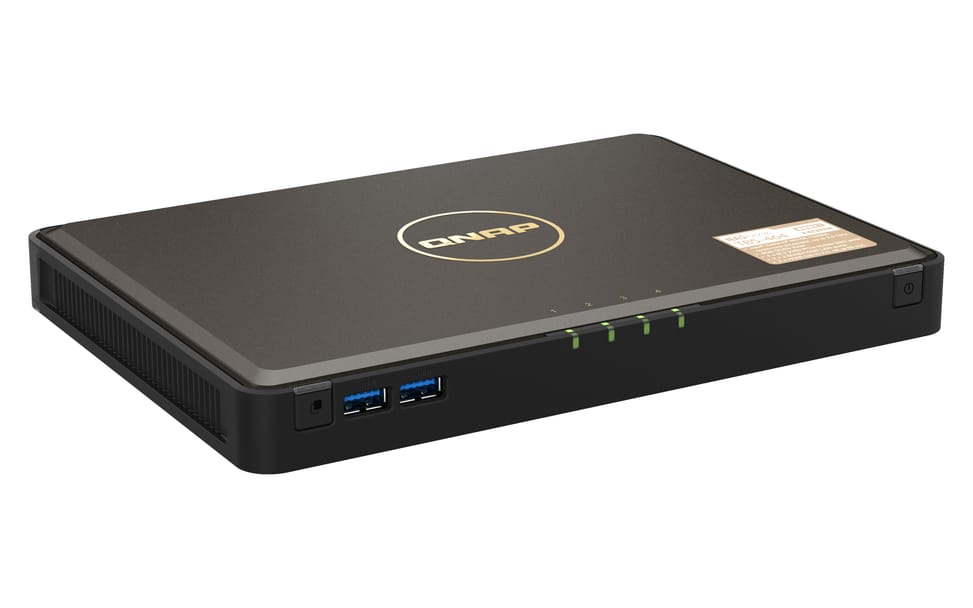 QNAP TBS-464 NAS Bureau Ethernet/LAN Noir N5105 (TBS-464-8G) — image 3