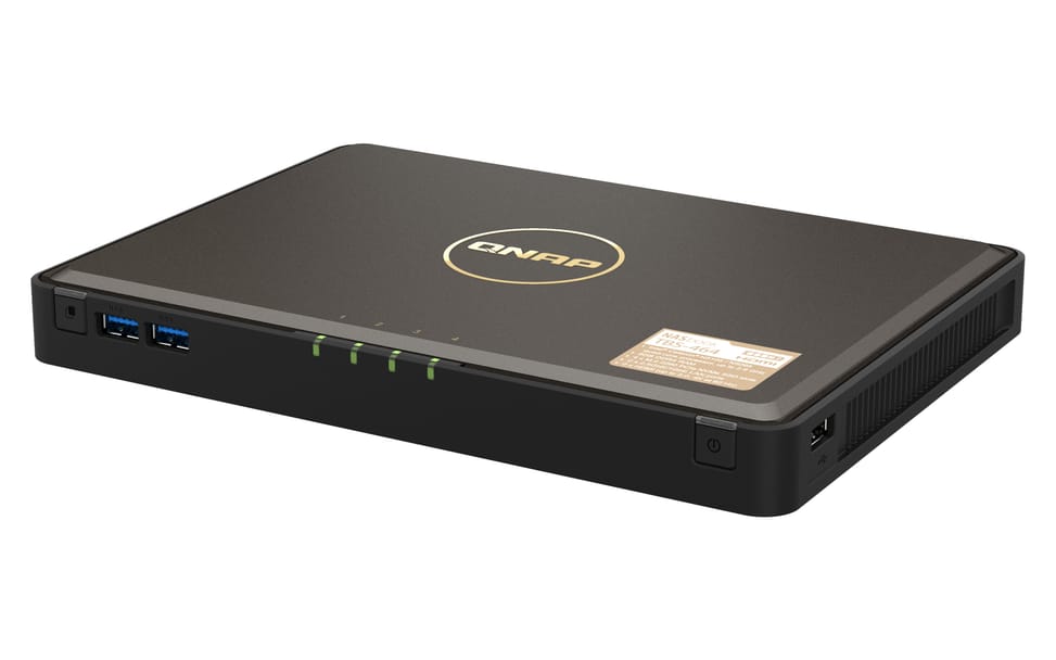 QNAP TBS-464 NAS Bureau Ethernet/LAN Noir N5105 (TBS-464-8G) — image 5