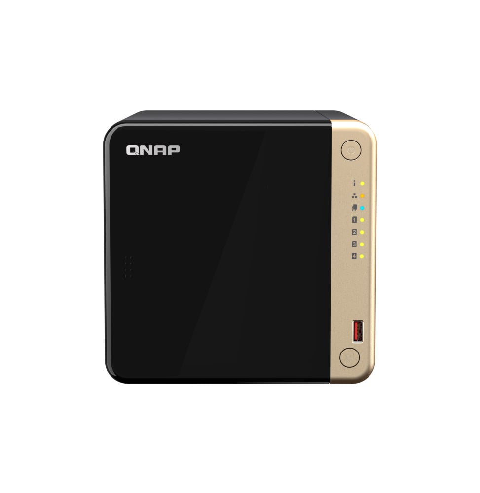 QNAP TS-464-4G serveur de stockage NAS Tower Ethernet/LAN Noir (TS-464-4G)
