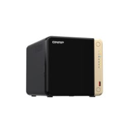 QNAP TS-464-4G serveur de stockage NAS Tower Ethernet/LAN Noir (TS-464-4G)