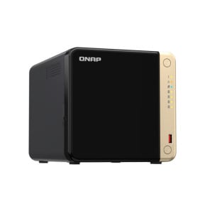 QNAP TS-464-4G serveur de stockage NAS Tower Ethernet/LAN Noir (TS-464-4G)