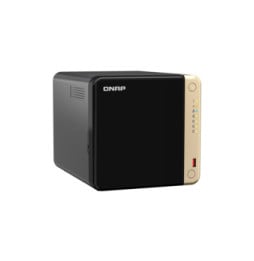 QNAP TS-464-4G serveur de stockage NAS Tower Ethernet/LAN Noir (TS-464-4G)