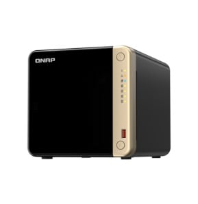 QNAP TS-464-4G serveur de stockage NAS Tower Ethernet/LAN Noir (TS-464-4G)