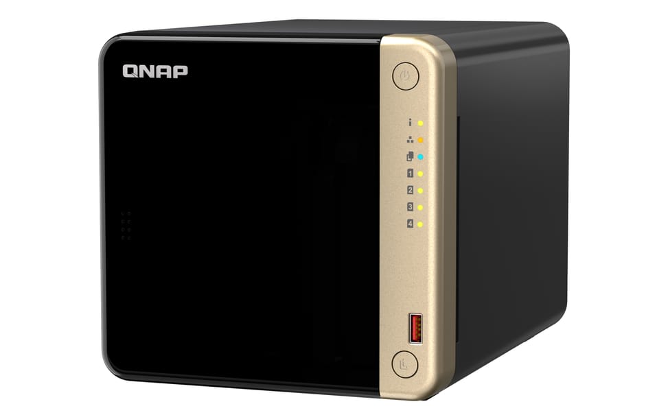 QNAP TS-464-4G serveur de stockage NAS Tower Ethernet/LAN Noir (TS-464-4G) — image 5