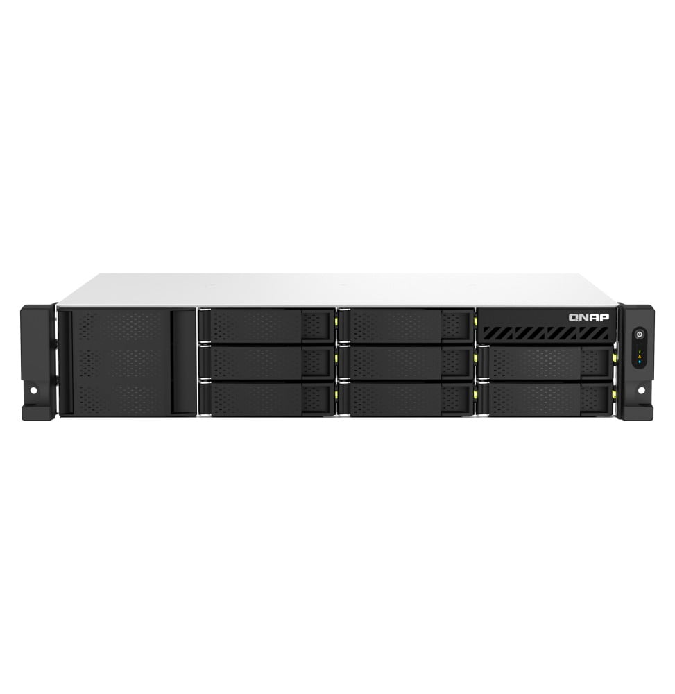 QNAP TS-864EU-RP NAS Rack (2 U) Ethernet/LAN Noir (TS-864EU-RP-4G)