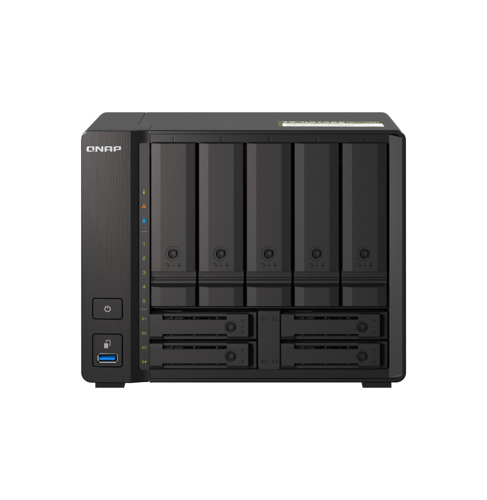 QNAP TS-H973AX NAS Tower Ethernet/LAN Noir V1500B (TS-H973AX-8G)