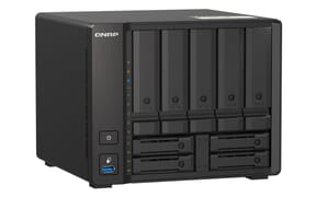 QNAP TS-H973AX NAS Tower Ethernet/LAN Noir V1500B (TS-H973AX-8G) — image 2