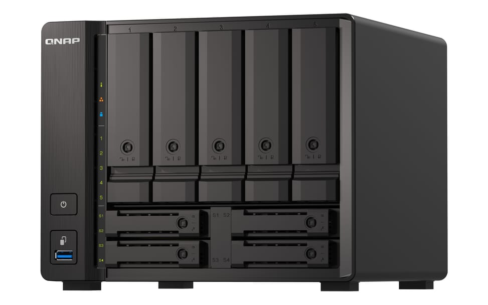 QNAP TS-H973AX NAS Tower Ethernet/LAN Noir V1500B (TS-H973AX-8G) — image 5