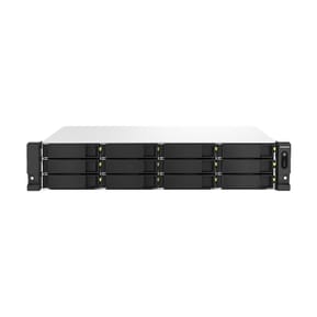 QNAP TS-1264U-RP NAS Rack (2 U) Ethernet/LAN Aluminium, Noir (TS-1264U-RP-4G) — image 3