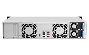 QNAP TS-1264U-RP NAS Rack (2 U) Ethernet/LAN Aluminium, Noir (TS-1264U-RP-4G) — image 4