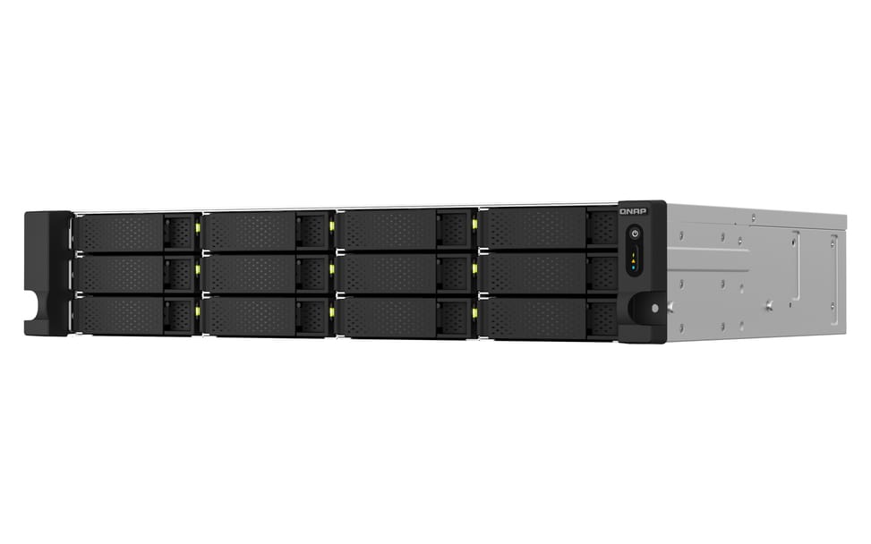QNAP TS-1264U-RP NAS Rack (2 U) Ethernet/LAN Aluminium, Noir (TS-1264U-RP-4G) — image 6