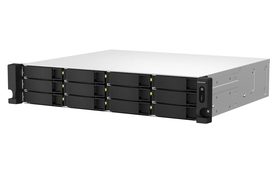 QNAP TS-1264U-RP NAS Rack (2 U) Ethernet/LAN Aluminium, Noir (TS-1264U-RP-4G) — image 7