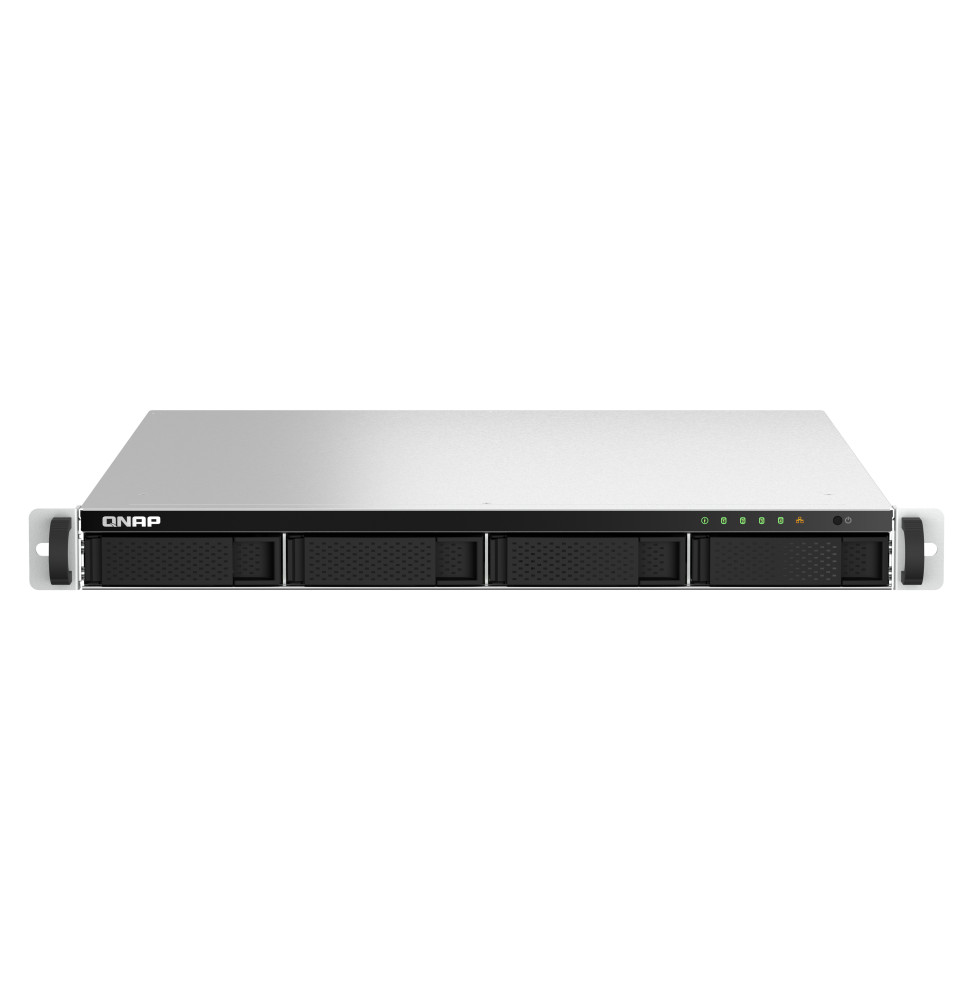 QNAP TS-464U-RP NAS Rack (1 U) Ethernet/LAN Noir (TS-464U-RP-4G)