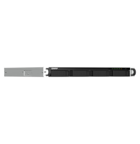 QNAP TS-464U-RP NAS Rack (1 U) Ethernet/LAN Noir (TS-464U-RP-4G)