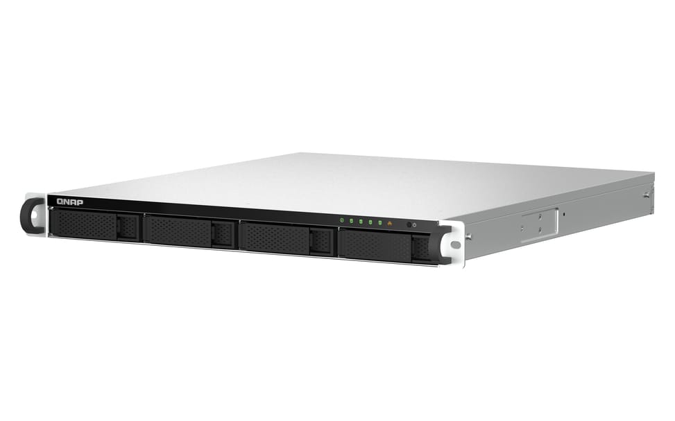 QNAP TS-464U-RP NAS Rack (1 U) Ethernet/LAN Noir (TS-464U-RP-4G) — image 4